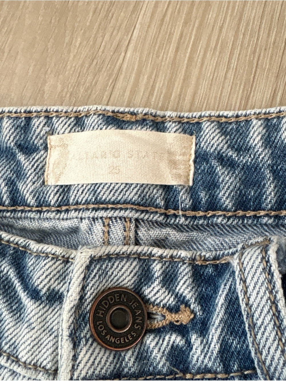 Altar’d state size 25 high-waisted blue denim jeans - Picture 2 of 7